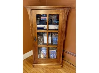 Restoration Hardware Hardwood Media Cabinet