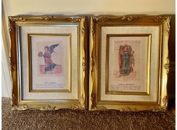 Two C. E. McGrady Prints In Fine Gilt Frames