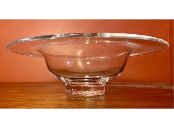 Beautiful Large Blown Glass Bowl