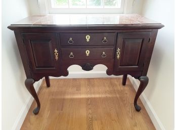 Pennsylvania House Desk (opens Wider) With Drawers And Cabinet