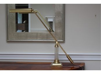 Adjustable Brass Piano Lamp