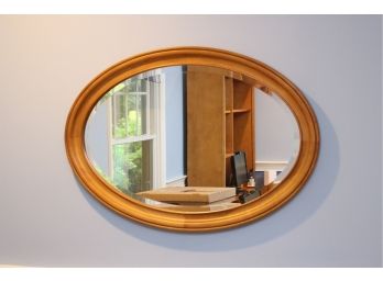 Traditional Beveled Oval Mirror