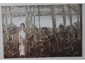 Bernice Harwood Artist Proof Engraving - Last Wilderness