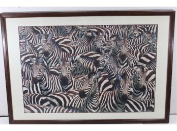 Paul Kratter Zebras Lithograph