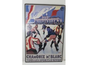 Roger Broders French Hockey Poster