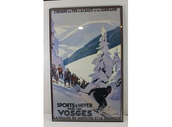 Roger Broders French Ski Poster