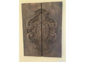 Carved Wood Wall Art