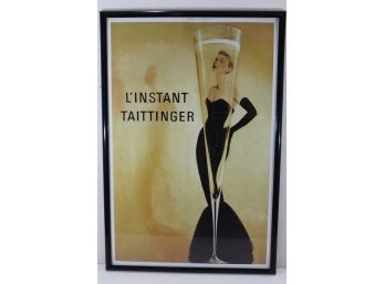 L'Instant Taittinger Champagne Poster