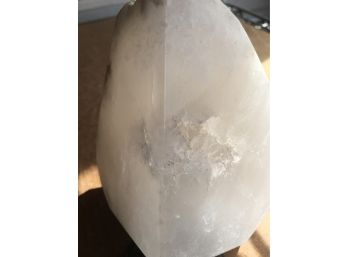 1LB.15oz,Beautiful White CrYstal Geode