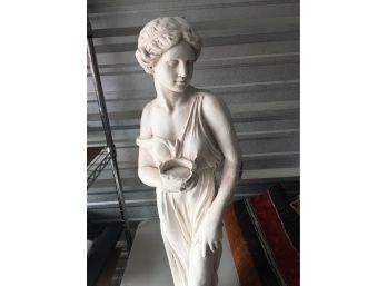 32 Inches Tall ,Young Lady Resin Statue