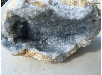 6LB.3oz. ,blue Celestine  CrystalGeode