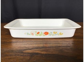 Corning Ware Wildflower Casserole Dish