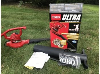 TORO Electric ULTRA Blower/Vac.