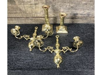 Brass Lot #2 Including Baldwin Brass