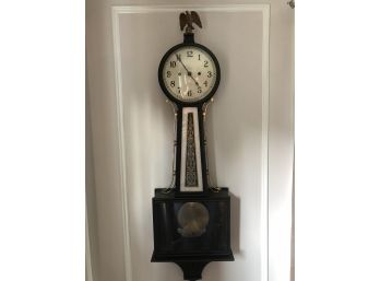 New Haven Clock Co Banjo Wall Clock