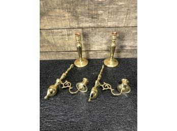 Brass Lot 3 Including Baldwin Brass