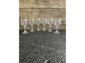 6 Aperitif Glasses