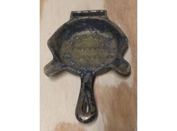 Mini Model Cast Iron Cooking Pan Manufactured By Hathaway Machinery Co. Of Fairhaven, Mass