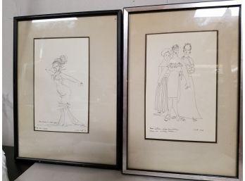 Original Hand Drawings - Artwork Signed By The Artist -  Cizek,  1970