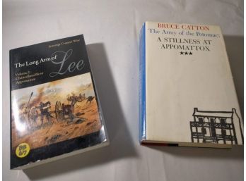 Pair Of Civil War Books: A Stillness At Appomattox And The Long Arm Of Lee