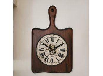 Kitchen Clock By Verichron ' Pizza / Cutting Board' Form