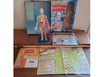 Smart Lab Squishy Human Body In Original Box With Papers