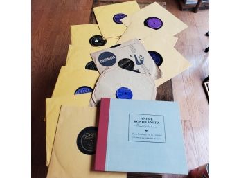 Lot Of 15  78 Rpm Records - Assorted Bing Crosby, Melson Eddy, Hoagy Carmichael, Ink Spots, Benny Goodman