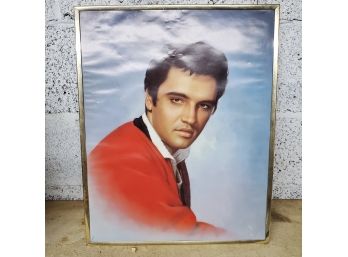 Vintage Elvis Presley Framed Poster