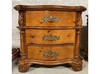 Vintage Three Drawer Dresser Solid Cherry