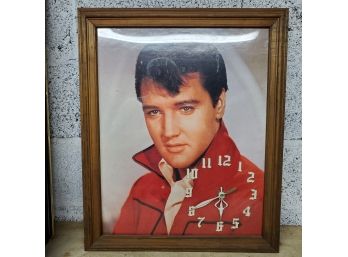 Rare & Vintage Elvis Presley Print & Clock