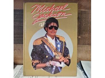 Michael Jackson 1984 Full Color Illustrations - Hard Cover Book