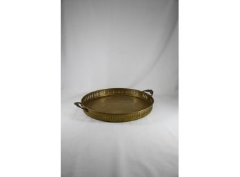 Vintage Brass Metal Tray