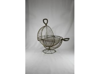 Midcentury Wire Fruit Baset