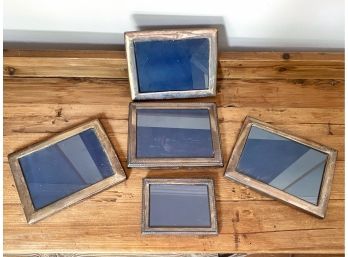 Bundle Of Sterling Silver Photo Frames