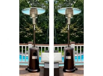 Pair Of Propane Patio Heaters