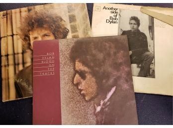 (3) Bob Dylan Records