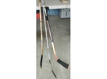 (3) Hockey Sticks