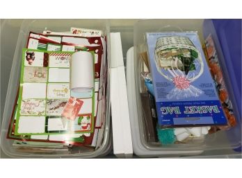 Bin Full Of Any Occasion Gift Tags, Ribbons