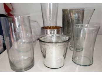 (11) Vases - Assorted Sizes And Shapes