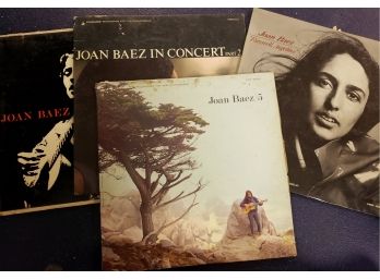(4) Joan Baez Records