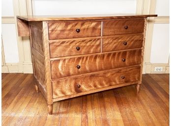 A Bespoke Maple Shaker Reproduction Chest Of Drawers, By Tim Rieman, Shaker Village