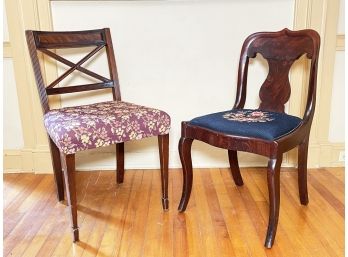 A Side Chair Pairing - Antique And Vintage