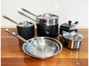 Cookware! All Clad, Calphalon, Farberware