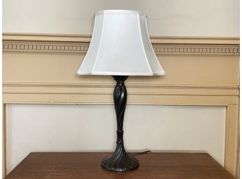 A High Quality Solid Oil Rubbed Bronze Tone Accent Lamp