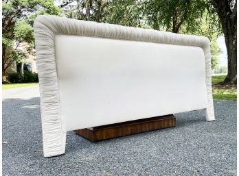 A King Size Upholstered Headboard