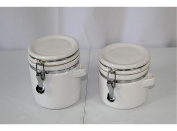 2 Piece Canister Set