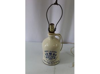 12 Gallon Jug Lamp, Needs Repair