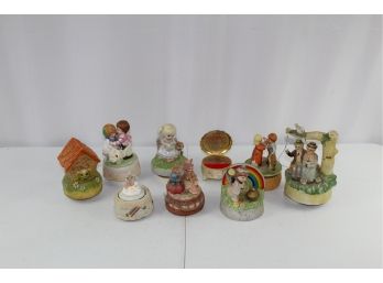 Lot Of Assorted Music Boxes