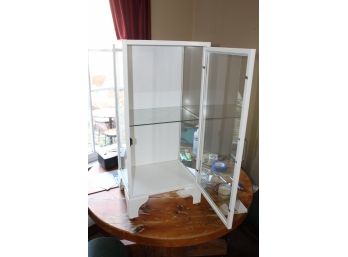 Metal & Glass Display Cabinet - Great Condition