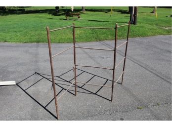 Antique Folding Herb Drying Rack